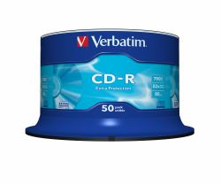 Verbatim CD-R Extra Protection 700 Mo 52x 50 pièce[s] 