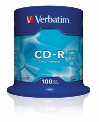 Verbatim CD-R Extra Protection 700 Mo 52x 100 pièce[s] 