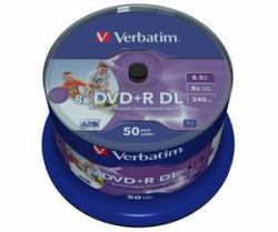 Verbatim 43703 DVD vierge 8,5 Go DVD-R 50 pièce[s] 