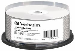 Verbatim DataLifePlus BD-R 25 Go 25 pièce[s] 