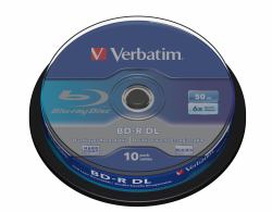 Verbatim 43746 disque vierge Blu-Ray BD-R 50 Go 10 pièce[s] 