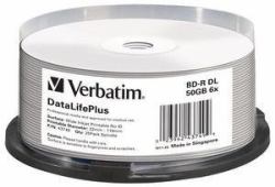 Verbatim DataLifePlus BD-R 50 Go 25 pièce[s] 