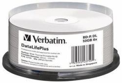 Verbatim DataLifePlus BD-R 50 Go 25 pièce[s] 