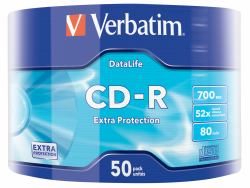 Verbatim CD-R Extra Protection 700 Mo 52x 50 pièce[s] 