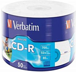 Verbatim 50x CD-R 700 Mo 52x 50 pièce[s] 
