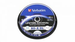 Verbatim MDISC BD-R DL 50 Go 10 pièce[s] 