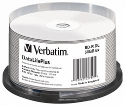 Verbatim 43848 disque vierge Blu-Ray BDXL 100 Go 25 pièce[s] 