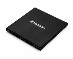 Verbatim External Slimline lecteur de disques optiques Blu-Ray RW Noir 