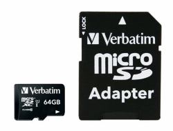 Verbatim Premium 64 Go MicroSDXC Classe 10 