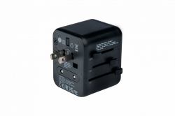 Verbatim 49543 adaptateur prise d'alimentation Universel Noir 