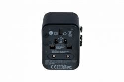 Verbatim 49544 adaptateur prise d'alimentation Universel Noir 