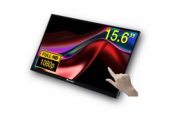 Verbatim 49592 écran plat de PC 39,6 cm [15.6"] 1920 x 1080 pixels Full HD LCD Écran tactile Noir 