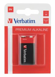 Verbatim Piles alcalines 9V 