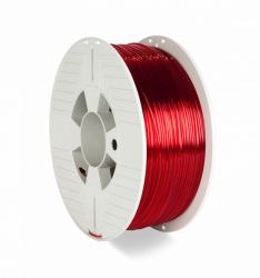 Verbatim 55054 matériel d'impression 3D PETg [polyéthylène téréphtalate glycolisé] Rouge, Transparent 1 kg 