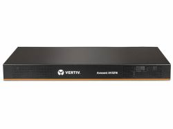 Vertiv Avocent AV 3216 commutateur écran, clavier et souris Grille de montage Noir 