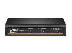 Vertiv SC820DPH-400 commutateur écran, clavier et souris Noir 