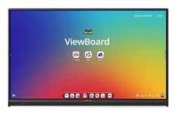 Viewsonic IFP6553 tableau blanc interactif 165,1 cm [65"] 3840 x 2160 pixels Écran tactile Noir 