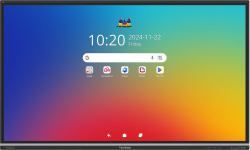 Viewsonic IFP8651-3C tableau blanc interactif 2,18 m [86"] 3840 x 2160 pixels Écran tactile Noir USB 