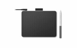 Wacom One S tablette graphique Noir, Blanc 152 x 95 mm USB/Bluetooth 