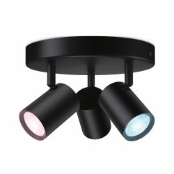 WiZ 3 spots orientables IMAGEO Plaque ronde 