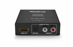 WyreStorm EXP-CON-AUD-H2 convertisseur audio Noir 