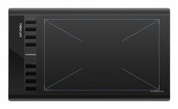 XPPen Star 03 V2 tablette graphique Noir 5080 lpi 260 x 170 mm USB 