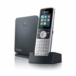 Yealink W53P station de base DECT Noir, Argent 