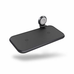 ZENS ZEDC14B/00 chargeur d'appareils mobiles Casques, Smartphone, Smartwatch Noir USB Recharge sans fil Charge rapide Intérieure 