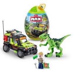 ZURU MAX Force Raptor Build More Dino Adventure [252 pièces] 