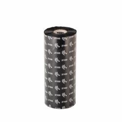 Zebra 2100 Wax ruban thermique 600 m Noir 
