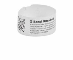 Zebra 10015358-RK bracelet Rouge, Blanc Bracelet médical 