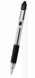 Zebra Pen Z-Grip Noir Stylo à bille rétractable avec clip 