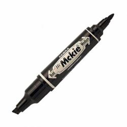 Zebra Pen Mckie Bold marqueur indélébile Bloc Noir 