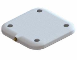 Zebra AN520-FCL60011EU Antenne RFID Blanc Adapté à une utilisation à l'intérieur 