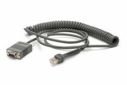 Zebra Motorola RS232 Cable câble de signal 2,7 m Gris 