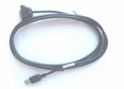 Zebra Motorola CBL-58926-04 câble Série Noir 1,8 m USB Type-A DB-9 