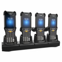 Zebra CRD-MC93-4SCHG-01 chargeur d'appareils mobiles Ordinateur portable Noir CC Intérieure 