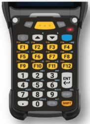 Zebra KYPD-MC9334FNR-01 clavier pour tablette Alphanumérique Anglais Noir, Gris, Jaune 