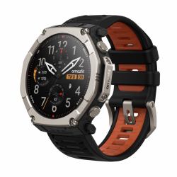Amazfit T-Rex Ultra 2 129,5 cm [51"] AMOLED 51 mm Numérique 480 x 480 pixels Écran tactile Titane Wifi GPS [satellite] 