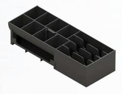 apg Solutions 20266PAC tiroirs caisse Synthétique ABS Noir 