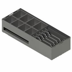 apg Solutions 20944PAC tiroirs caisse Métal Noir 