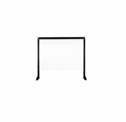 apg Solutions HSW32902 protection contre les postillons Noir, Transparent 1 pièce[s] 
