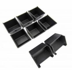 apg Solutions PK-15J-06-BX tiroirs caisse Plastique Noir 
