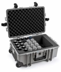 b&w international ltd B&W 6700 24 Valise sur roulette Interface audio Polypropylène [PP], Caoutchouc Noir, Gris 