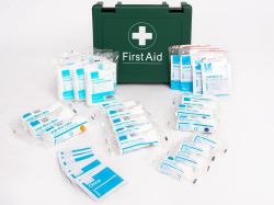 Blue Dot HSE Standard 1-10 Person First-Aid Kit Complete [Each]