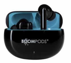 Boompods SKIM Casque True Wireless Stereo [TWS] Ecouteurs Appels/Musique Bluetooth Noir 