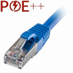 Cablenet 65-4010 câble de réseau Bleu 1 m Cat6a S/FTP [S-STP] Rond 