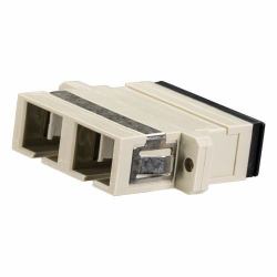 Cablenet PPSC adaptateur de fibres optiques SC 1 pièce[s] Ivoire 