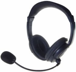 connektgear Computer Gear 24-1512 casque Avec fil Arceau Appels/Musique Noir 