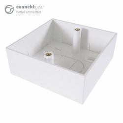 connektgear CONNEkT Gear 90-0101 Plaque de commutation et obturateur Blanc 